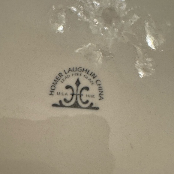 Homer Laughlin Ceramic Serving Platter 12.5” - Picture 3 of 3